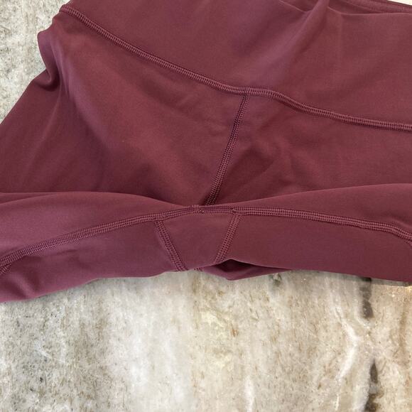Lululemon Inspire Tight II Ruched Leggings, Plum, Size 4, 25” Inseam - Picture 3 of 7